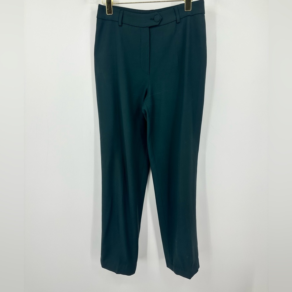 Moschino Cheap and Chic Trousers Dark Green Womens 10 | AL549